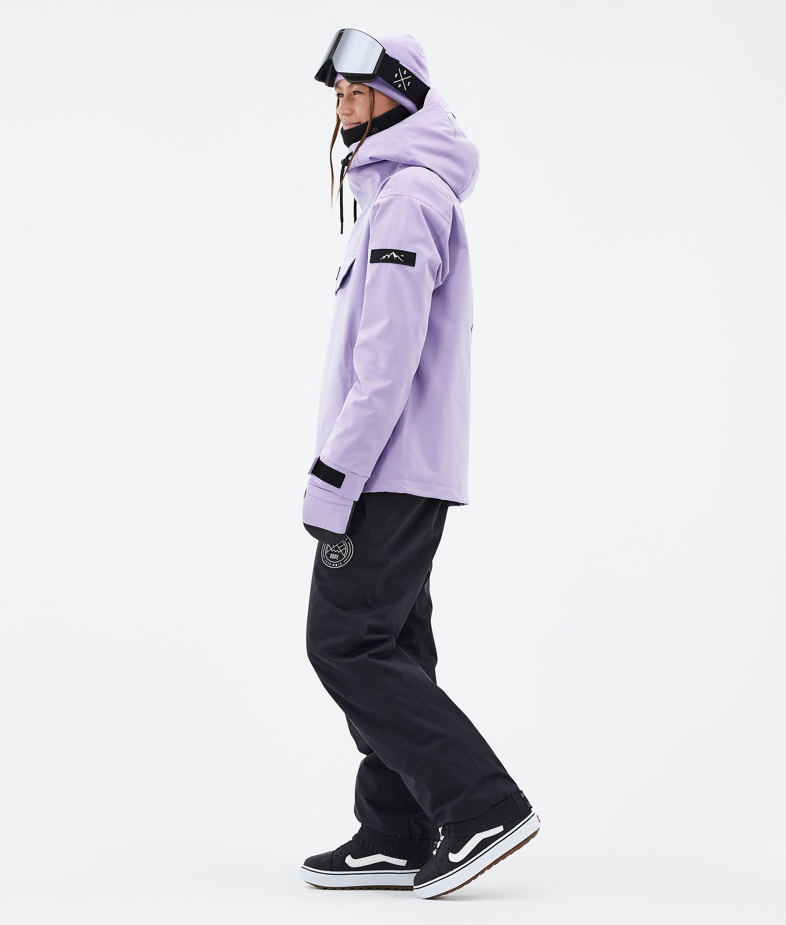 Dope Blizzard W Snowboardjakke Dame Corduroy Faded Violet, Bilde 3 av 8