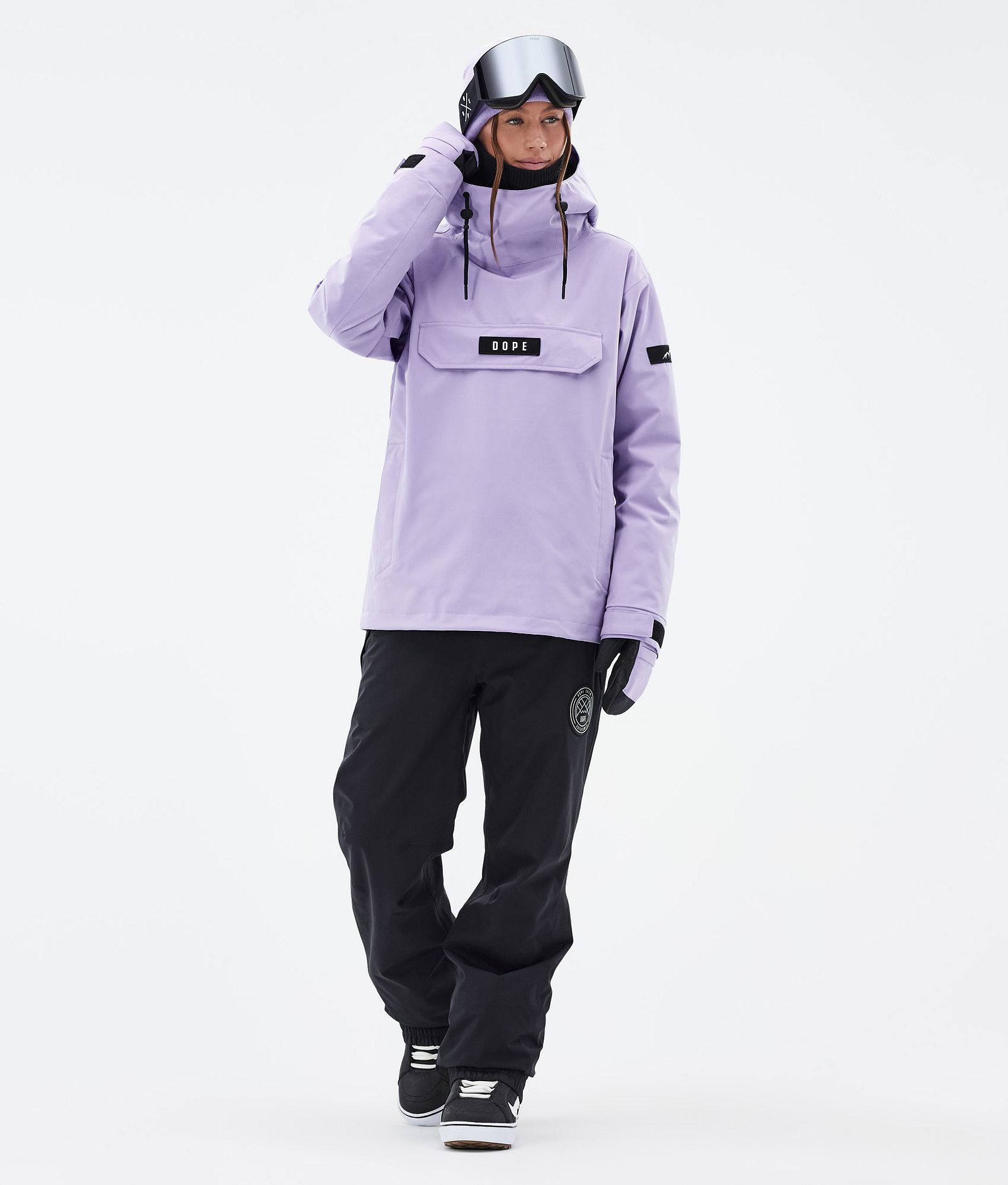 Dope Blizzard W Snowboardjakke Dame Corduroy Faded Violet, Bilde 4 av 8