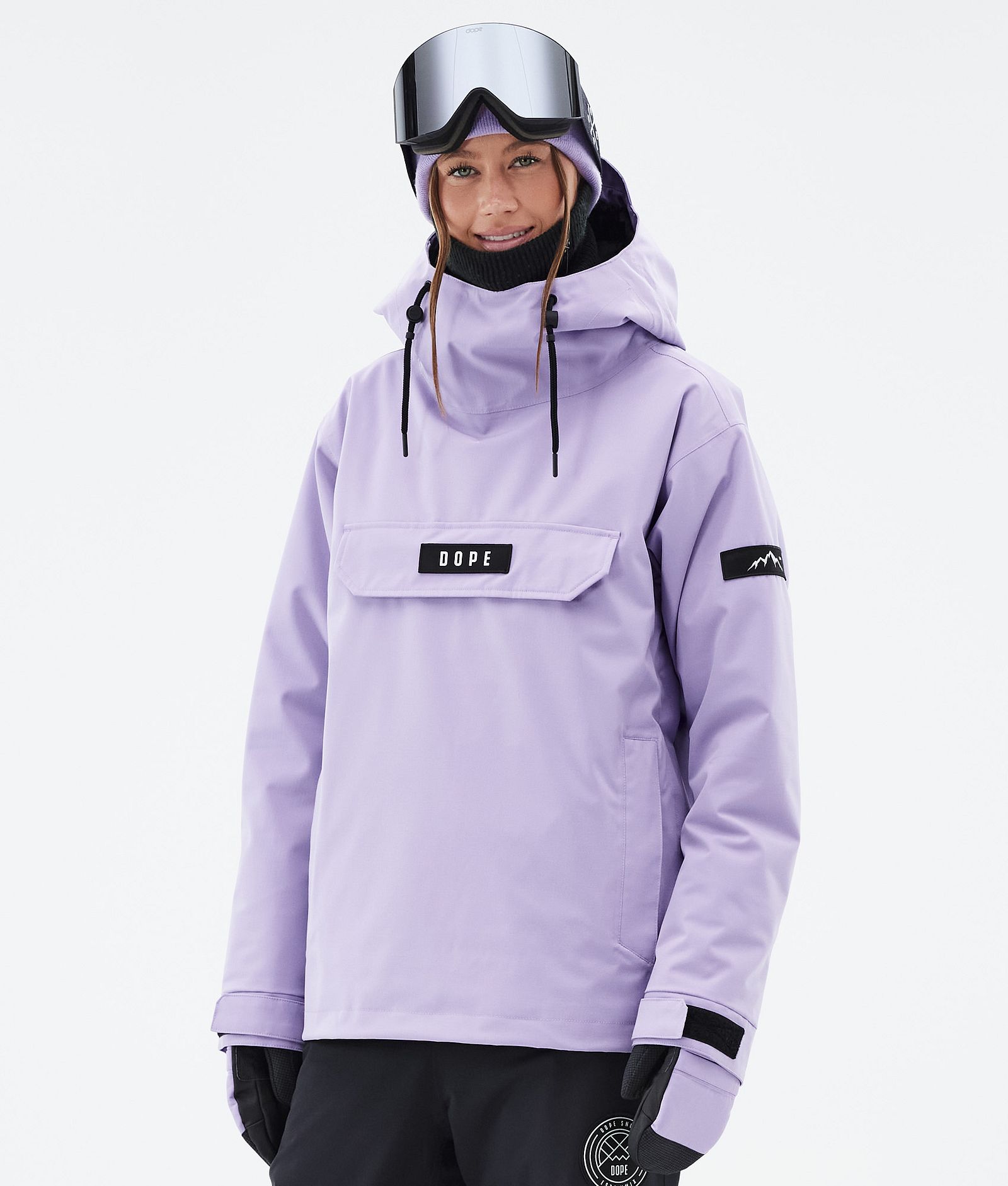 Dope Blizzard W Skijakke Dame Corduroy Faded Violet, Bilde 6 av 8