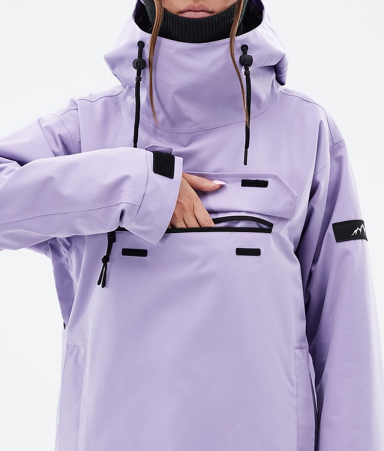 Dope Blizzard W Snowboardjakke Dame Corduroy Faded Violet, Bilde 8 av 8