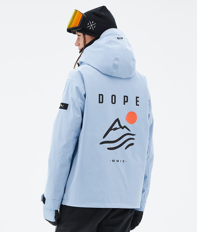 Dope Blizzard W Snowboardjakke Dame Corduroy Light Blue, Bilde 1 av 8