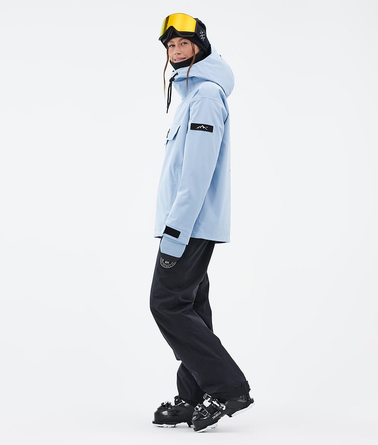 Dope Blizzard W Skijakke Dame Corduroy Light Blue, Bilde 3 av 8