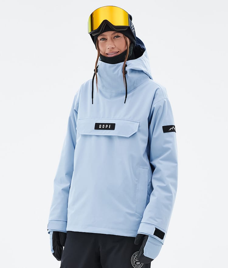 Dope Blizzard W Skijakke Dame Corduroy Light Blue, Bilde 6 av 8