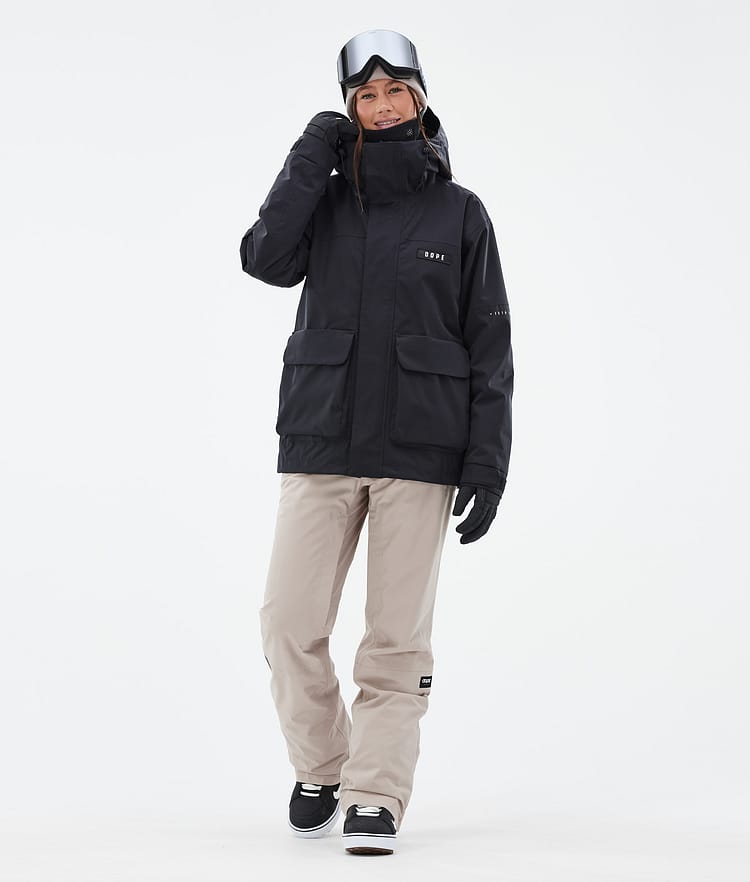 Dope Acme W Snowboardjakke Dame Black, Bilde 2 av 9