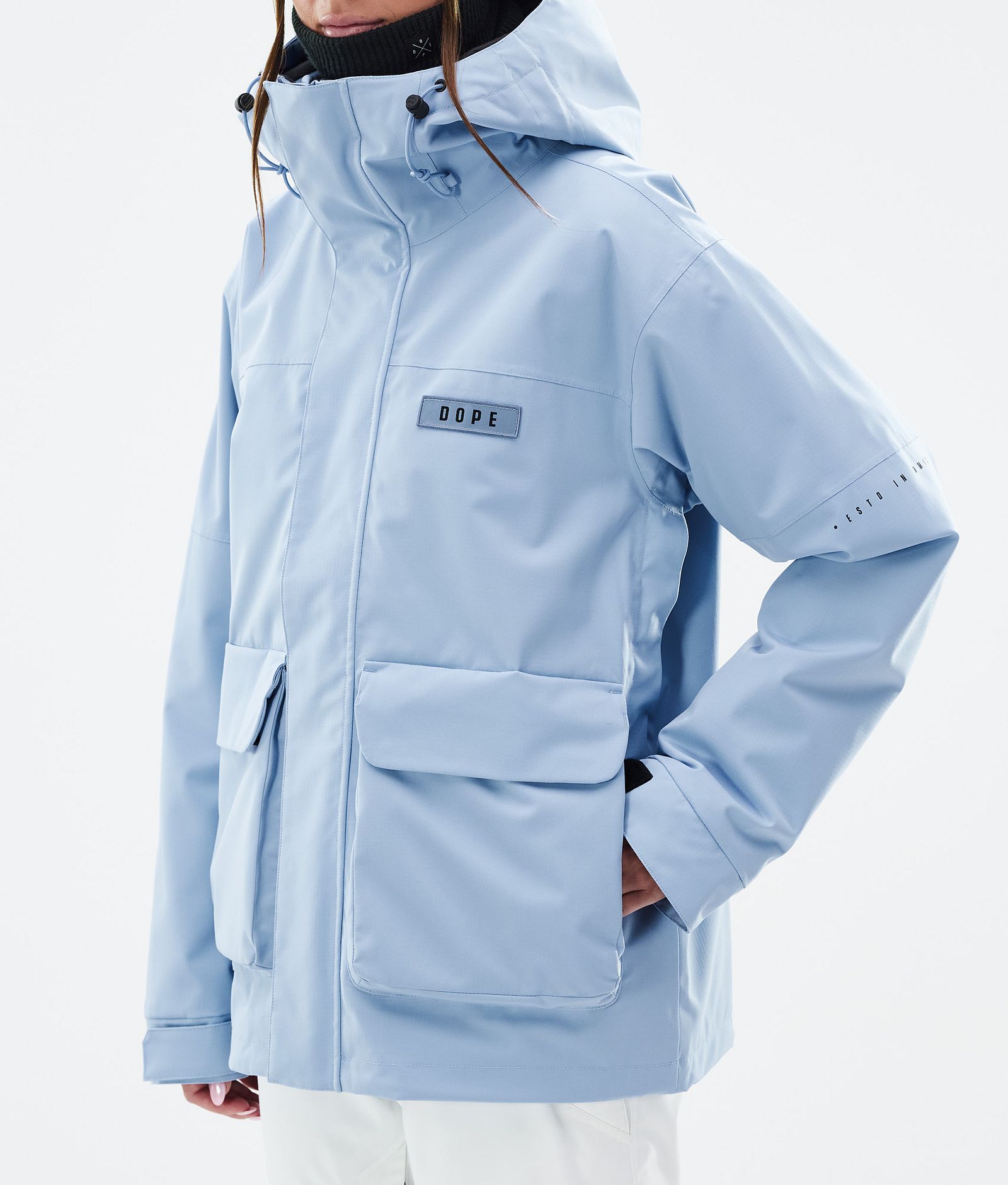 Dope Acme W Snowboardjakke Dame Light Blue, Bilde 7 av 9