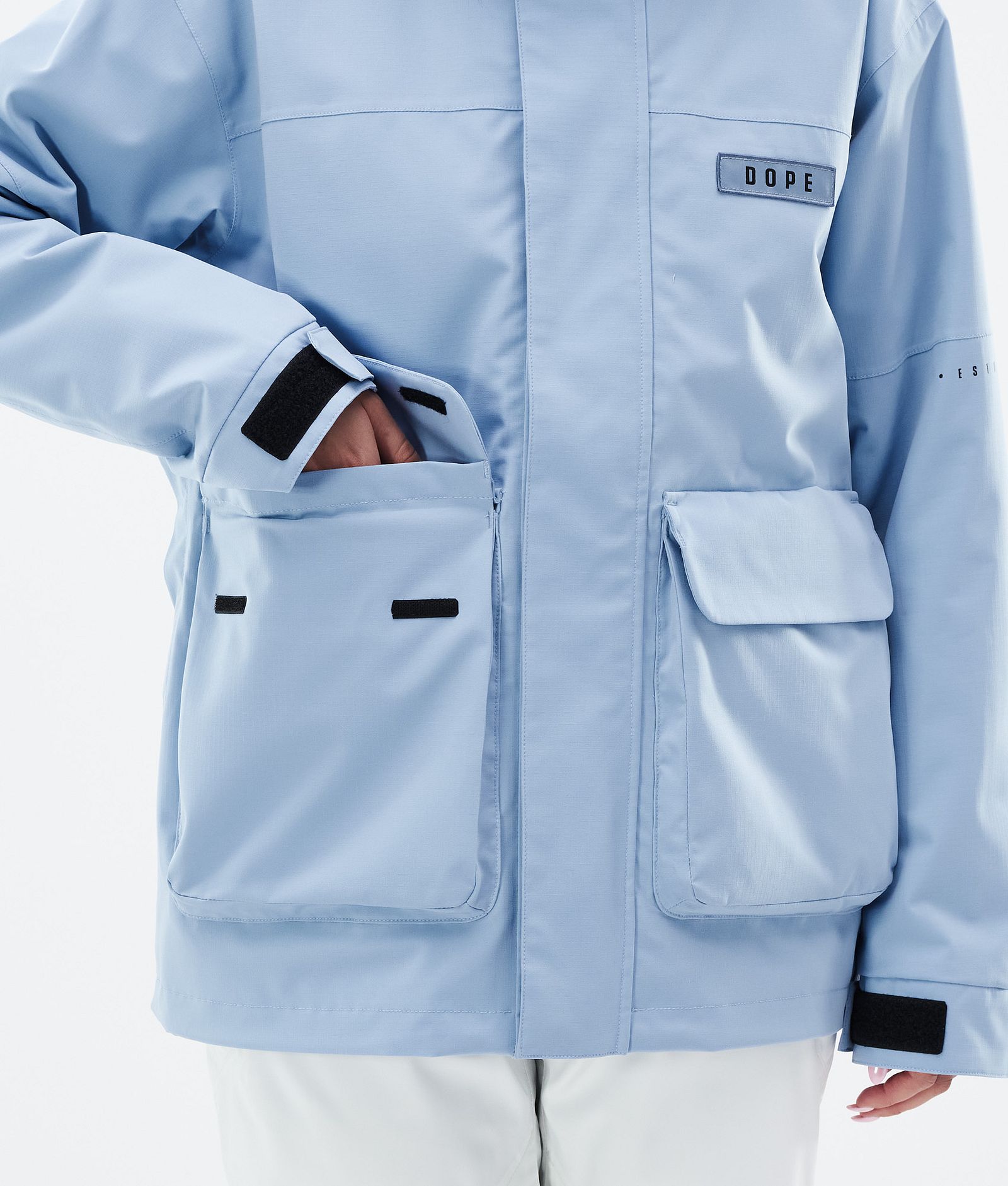 Dope Acme W Skijakke Dame Light Blue, Bilde 8 av 9