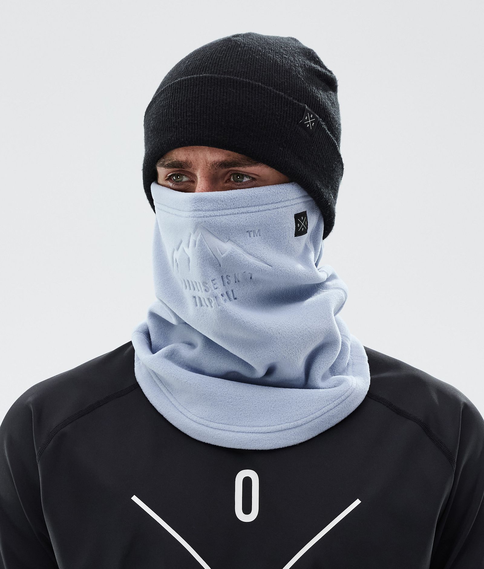 Dope Cozy Tube Ansiktsmasker Light Blue, Bilde 3 av 4