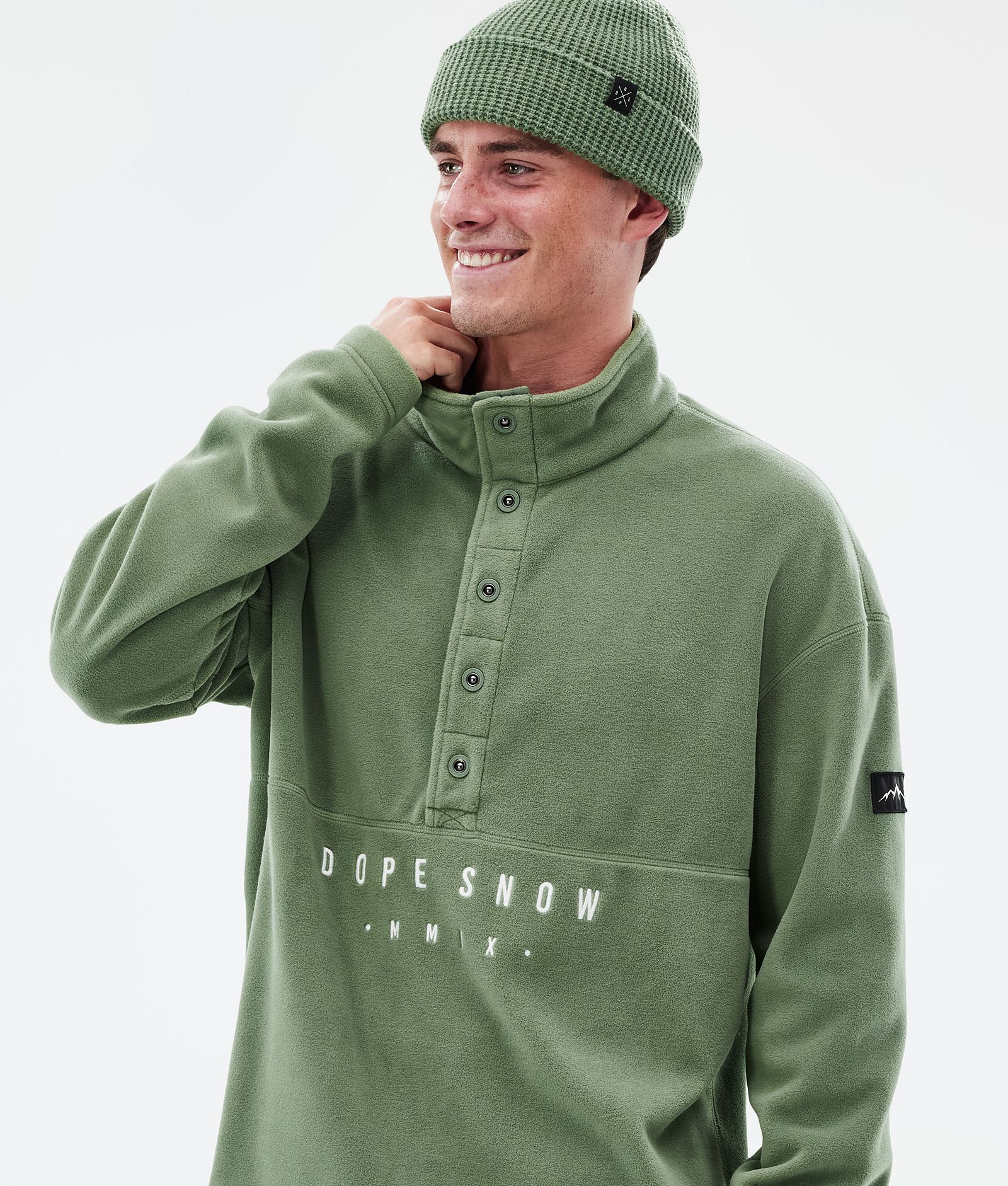 Dope Comfy Fleecegenser Herre Moss Green, Bilde 2 av 6