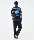 Dope Comfy Fleecegenser Herre Shards Burgundy Blue, Bilde 4 av 6