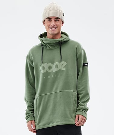 Dope Cozy II Fleecegenser Herre Moss Green