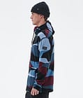 Dope Cozy II Fleecegenser Herre Shards Burgundy Blue, Bilde 5 av 7