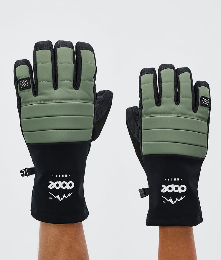 Dope Ace Skihansker Moss Green, Bilde 1 av 5