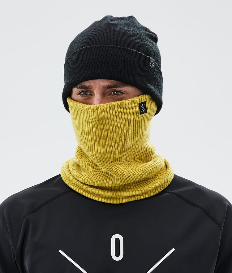 Dope 2X-Up Knitted Ansiktsmasker Yellow, Bilde 2 av 3