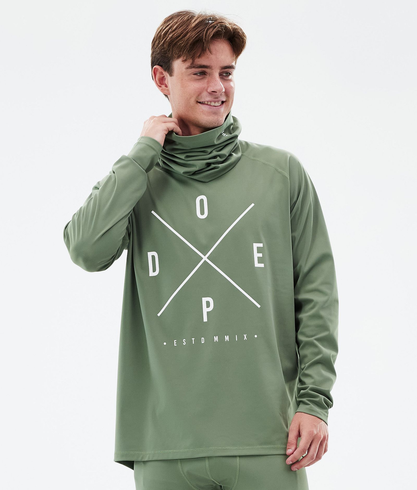 Dope Snuggle Superundertøy overdel Herre 2X-Up Moss Green, Bilde 1 av 7