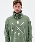 Dope Snuggle Superundertøy overdel Herre 2X-Up Moss Green, Bilde 2 av 7