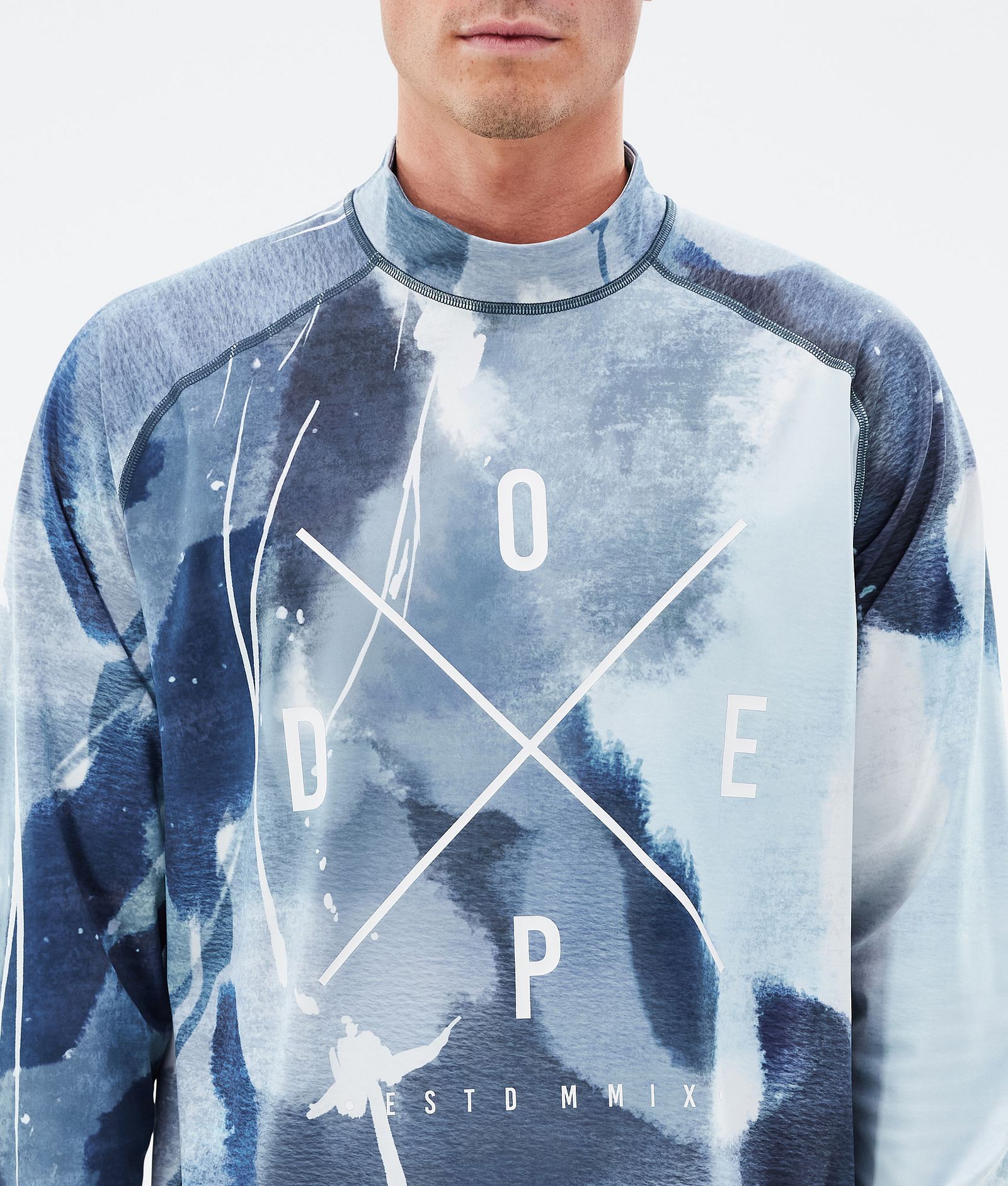 Dope Snuggle Superundertøy overdel Herre 2X-Up Nightmare Blue, Bilde 6 av 7