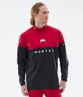 Montec Alpha Superundertøy overdel Herre Deep Red/Black, Bilde 1 av 5