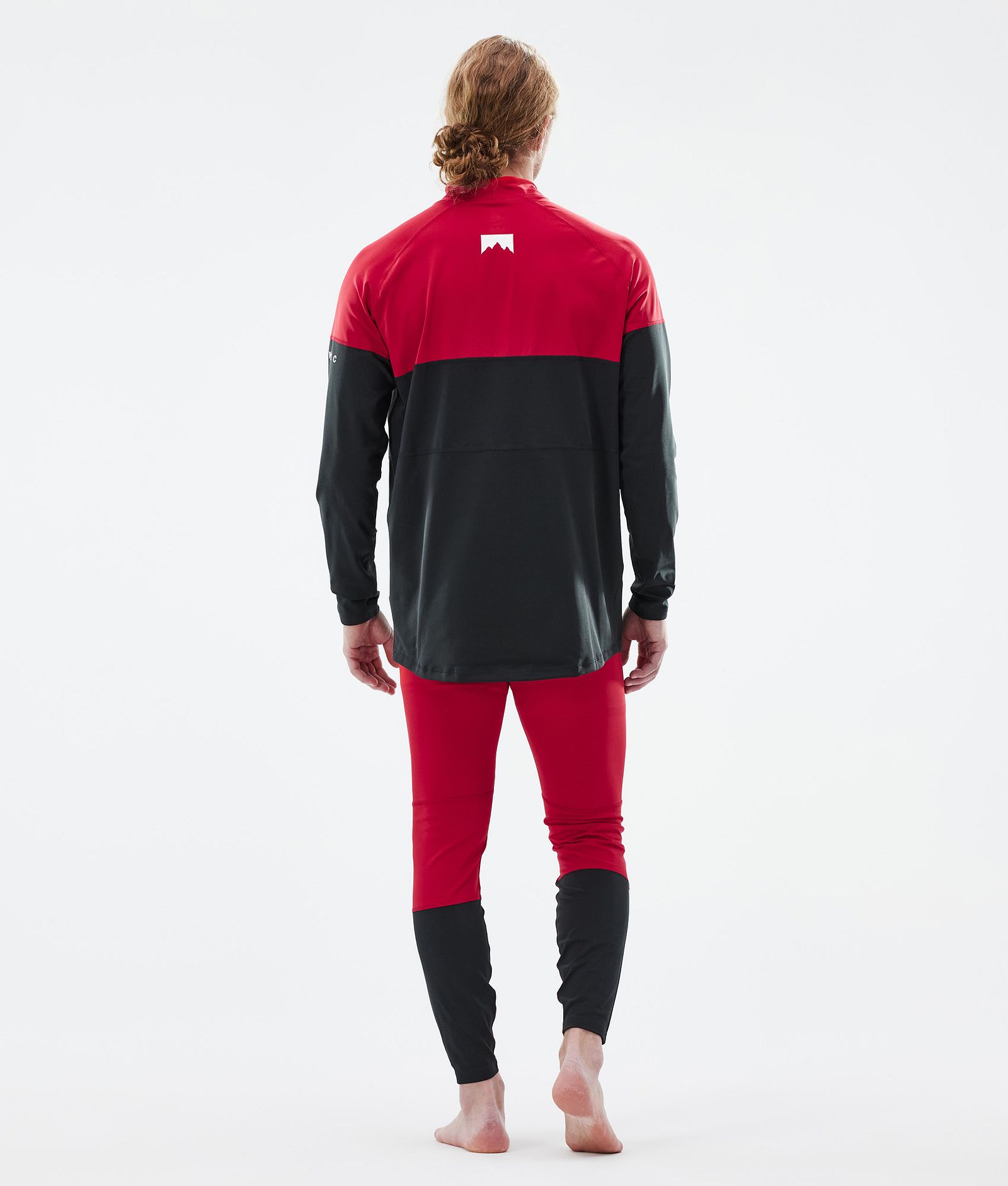 Montec Alpha Superundertøy bukse Herre Deep Red/Black, Bilde 4 av 7