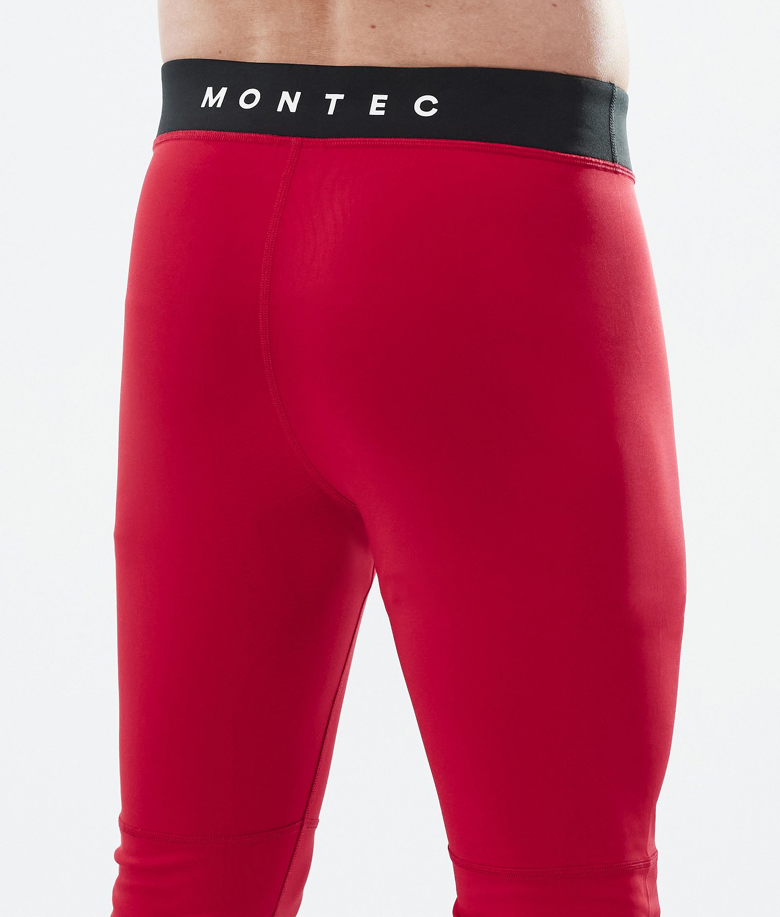 Montec Alpha Superundertøy bukse Herre Deep Red/Black, Bilde 6 av 7