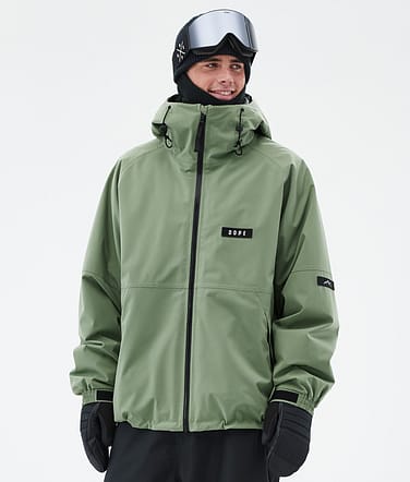 Dope Spartan Snowboardjakke Herre Moss Green