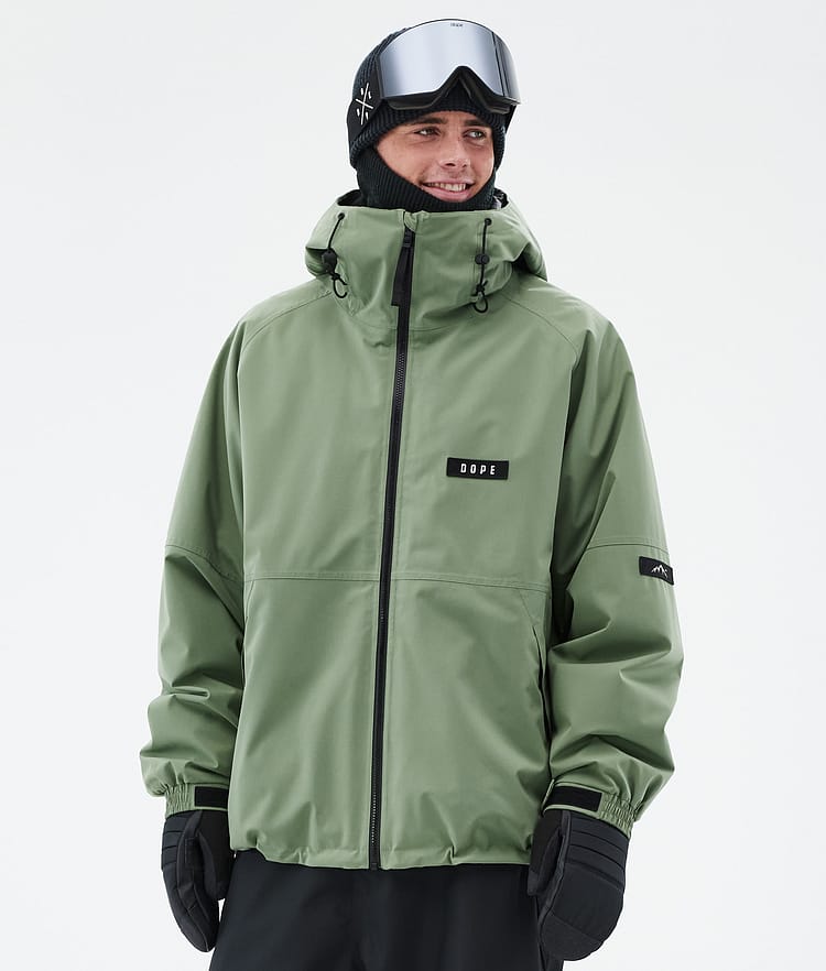 Dope Spartan Snowboardjakke Herre Moss Green, Bilde 1 av 8