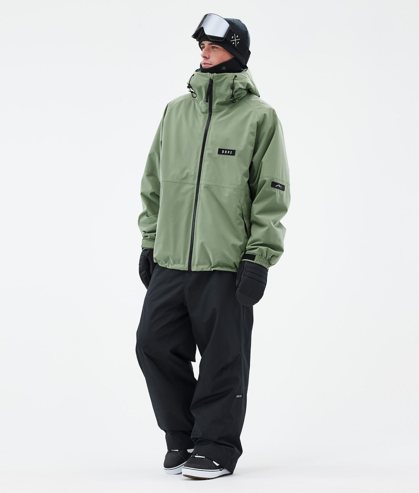 Dope Spartan Snowboardjakke Herre Moss Green, Bilde 2 av 8