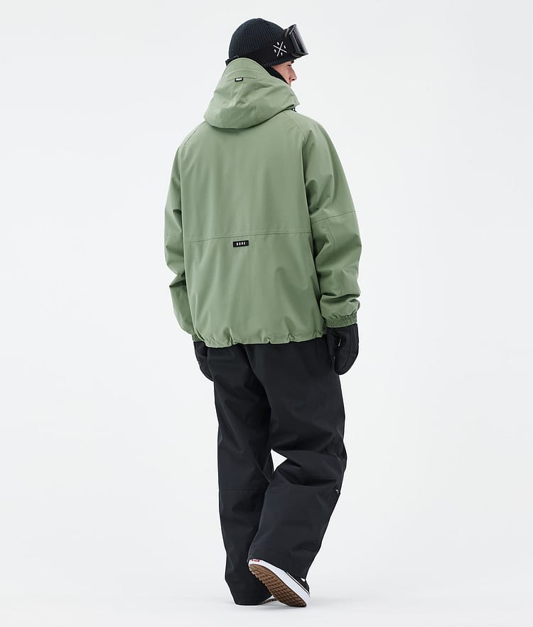 Dope Spartan Snowboardjakke Herre Moss Green, Bilde 4 av 8