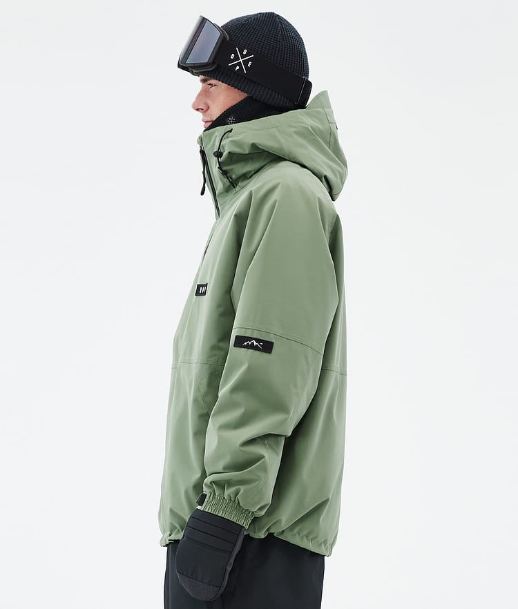 Dope Spartan Snowboardjakke Herre Moss Green, Bilde 5 av 8