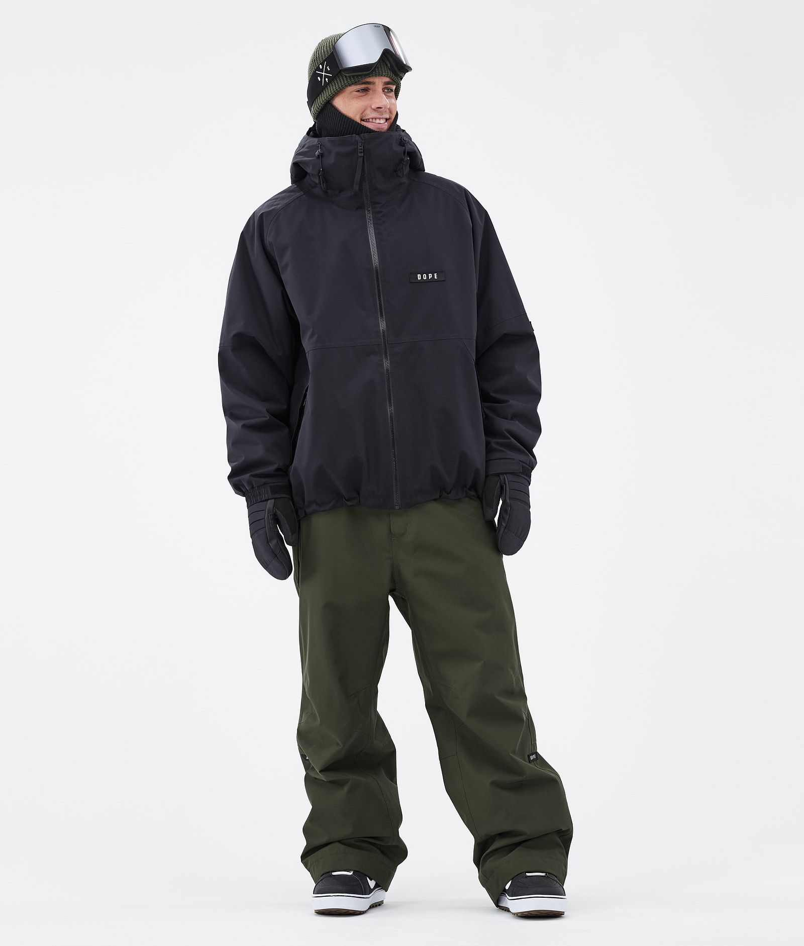 Dope Big Snowboardbukse Herre Olive Green, Bilde 2 av 5