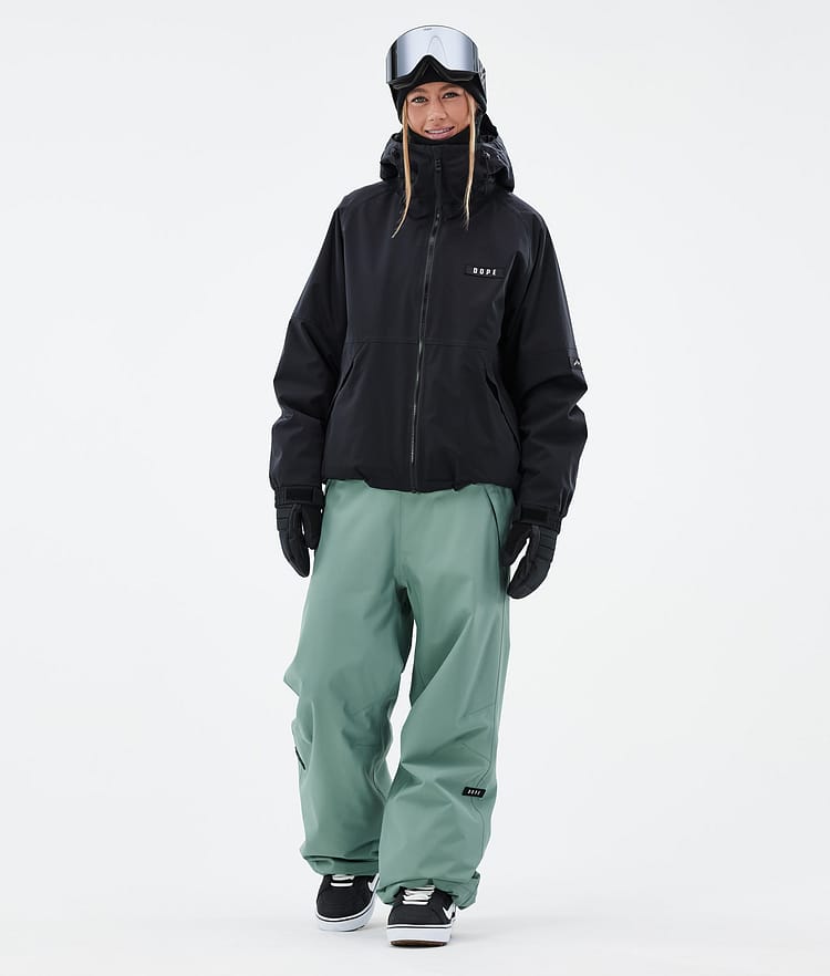 Dope Big W Snowboardbukse Dame Faded Green, Bilde 2 av 5