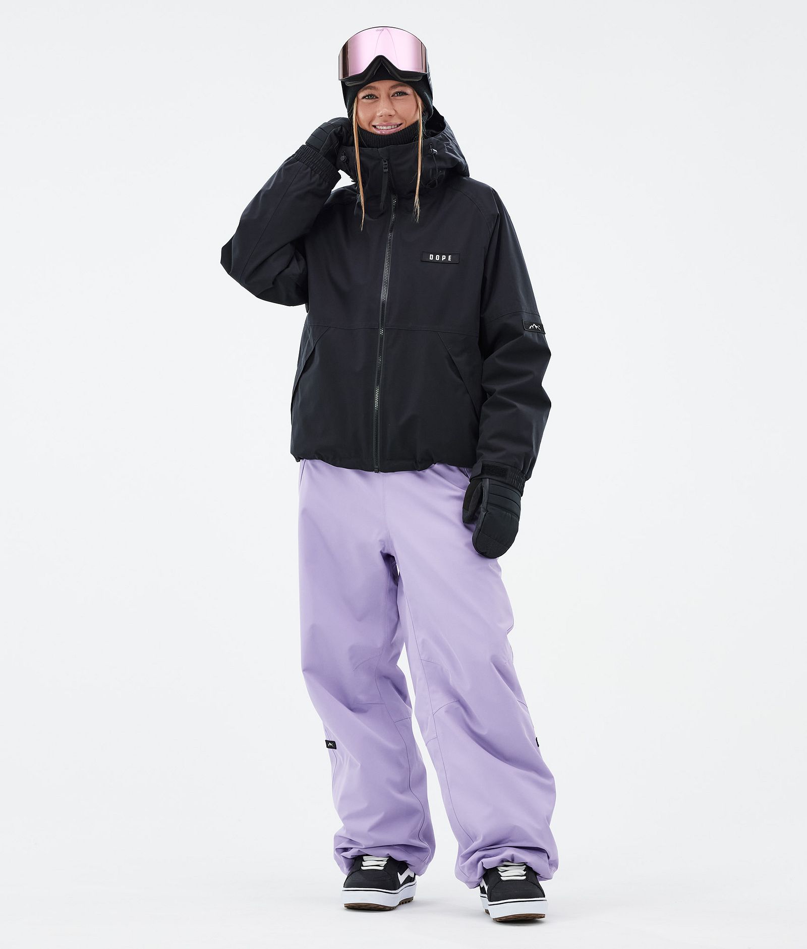 Dope Big W Snowboardbukse Dame Faded Violet, Bilde 2 av 5