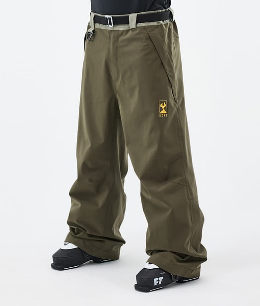 Dope JT Big Skibukse Herre Greenish/Olive Green