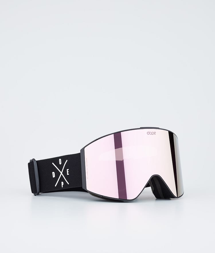 Dope Sight Skibriller Black/Champagne Mirror, Bilde 1 av 6