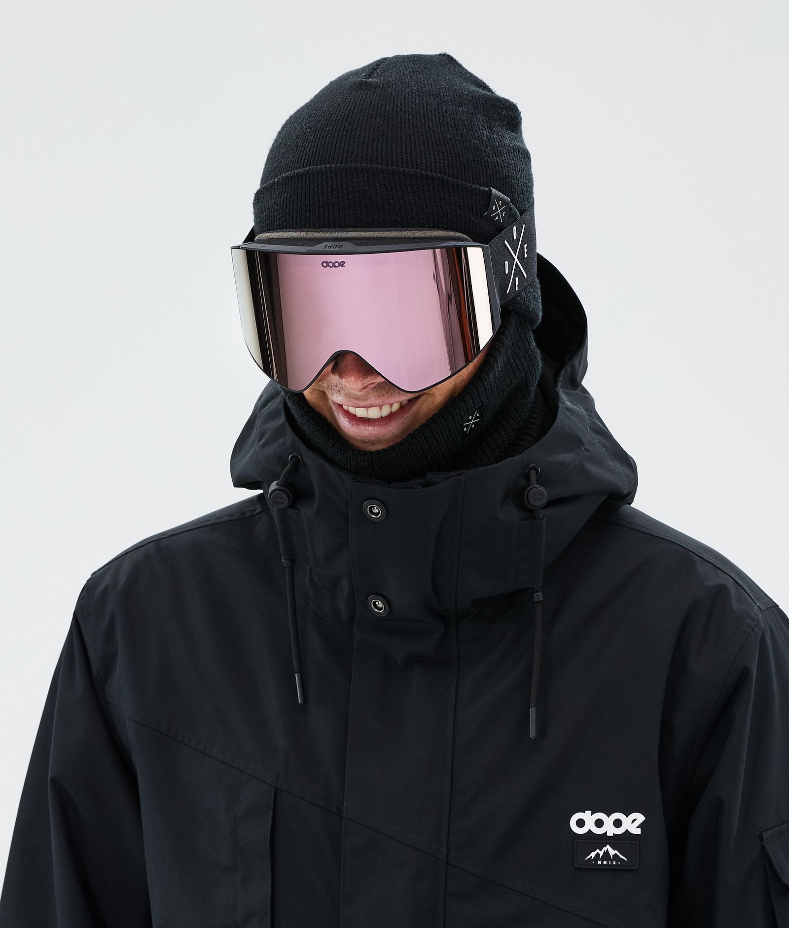 Dope Sight Skibriller Black/Champagne Mirror, Bilde 2 av 6