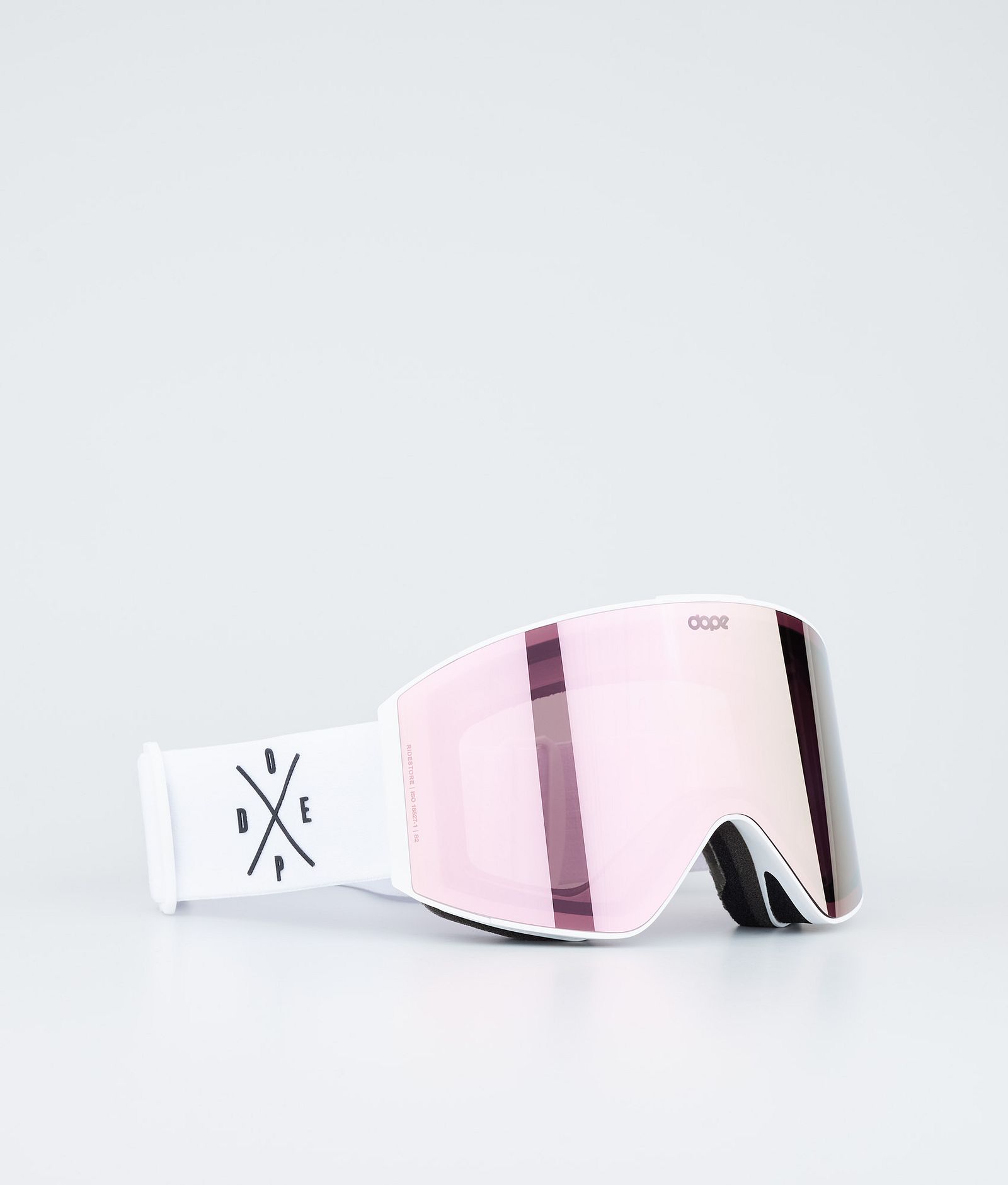 Dope Sight Skibriller White/Champagne Mirror, Bilde 1 av 6