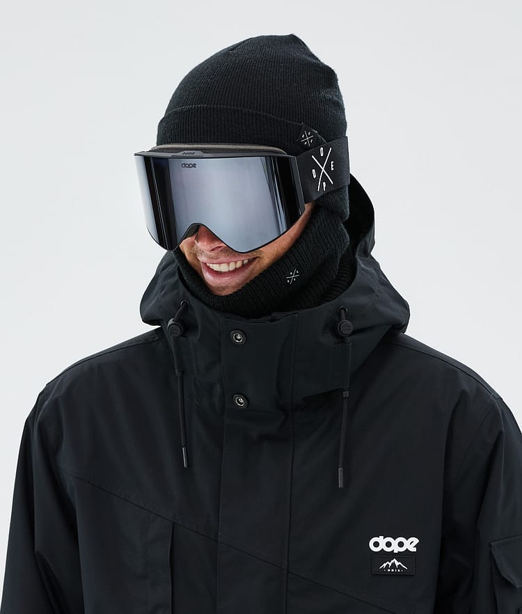 Dope Sight Skibriller Black/Silver Mirror, Bilde 2 av 6