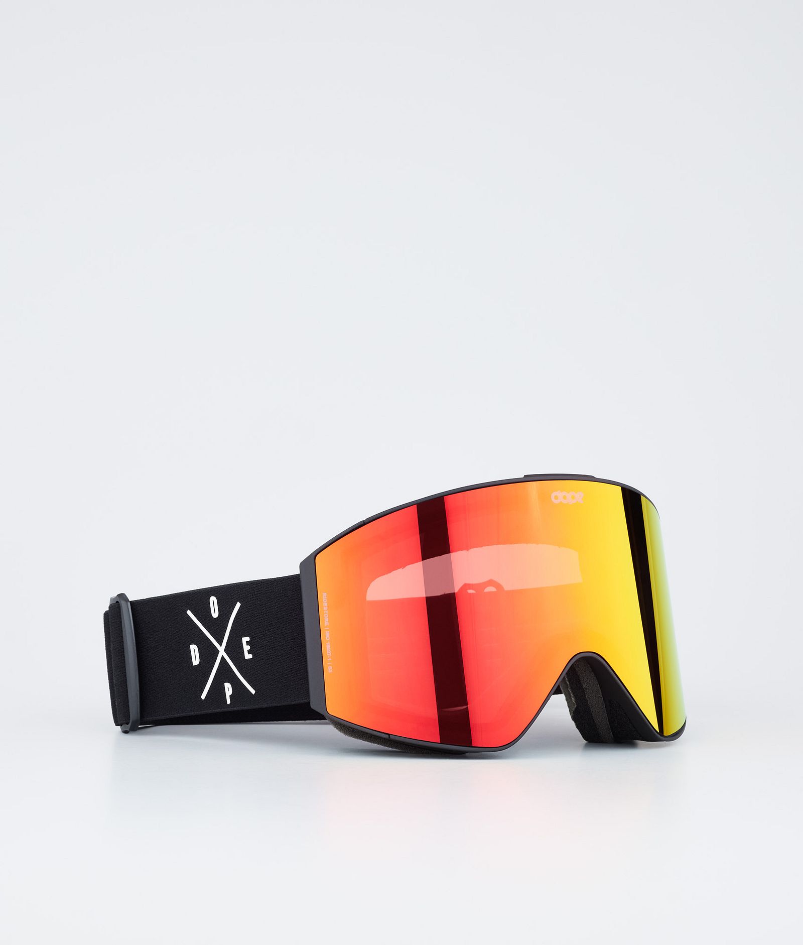 Dope Sight Skibriller Black/Red Mirror, Bilde 1 av 6