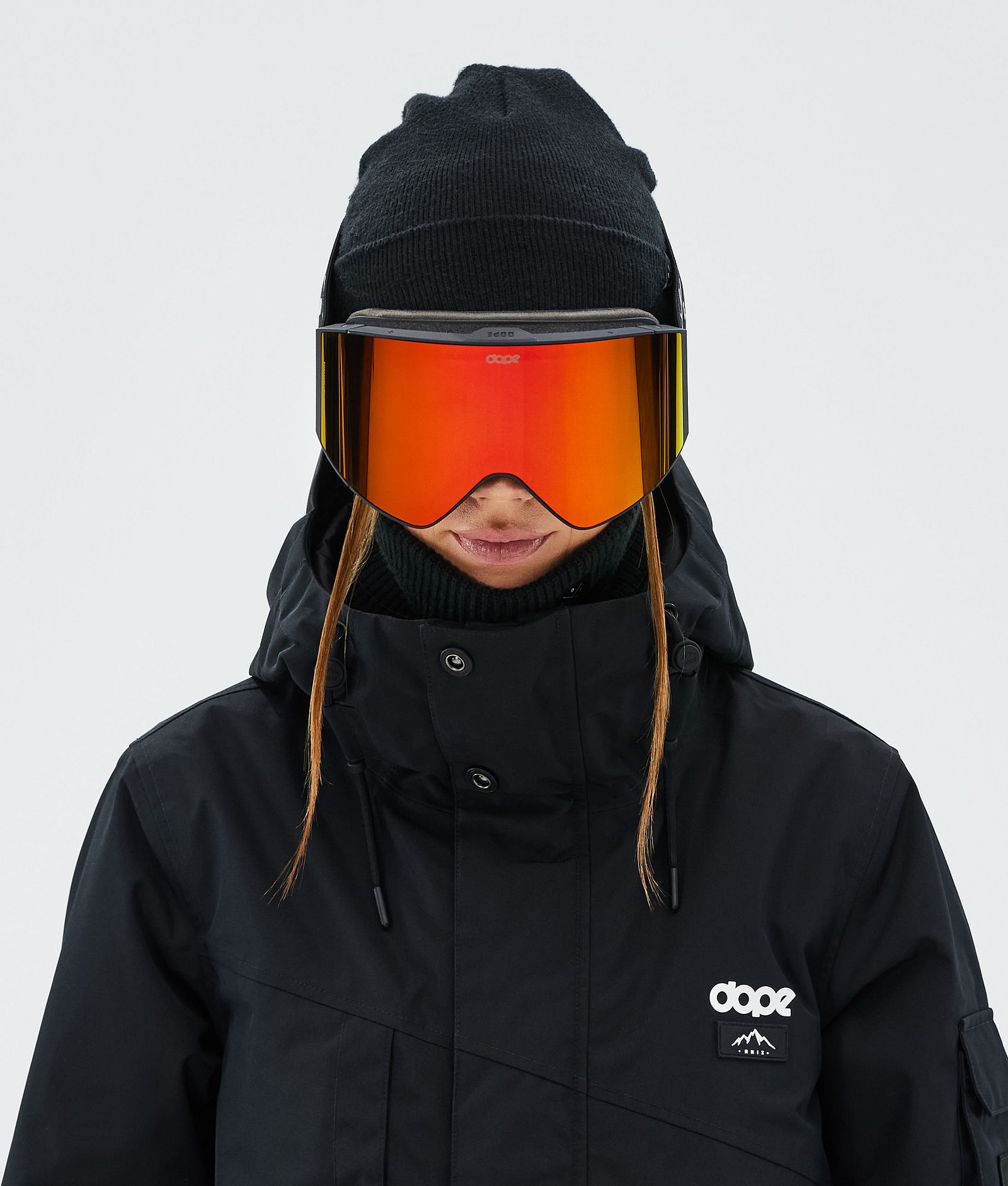 Dope Sight Skibriller Black/Red Mirror, Bilde 3 av 6