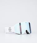 Dope Sight Skibriller White/Blue Mirror, Bilde 1 av 6