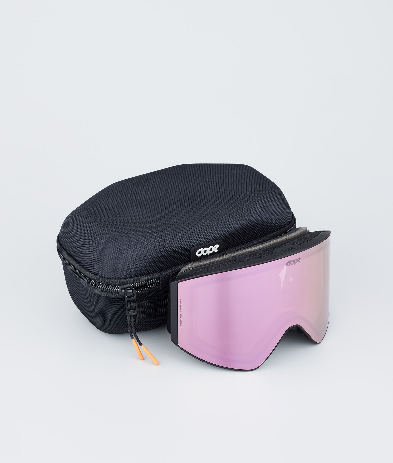 Dope Sight Skibriller Black/Pink Mirror, Bilde 4 av 6