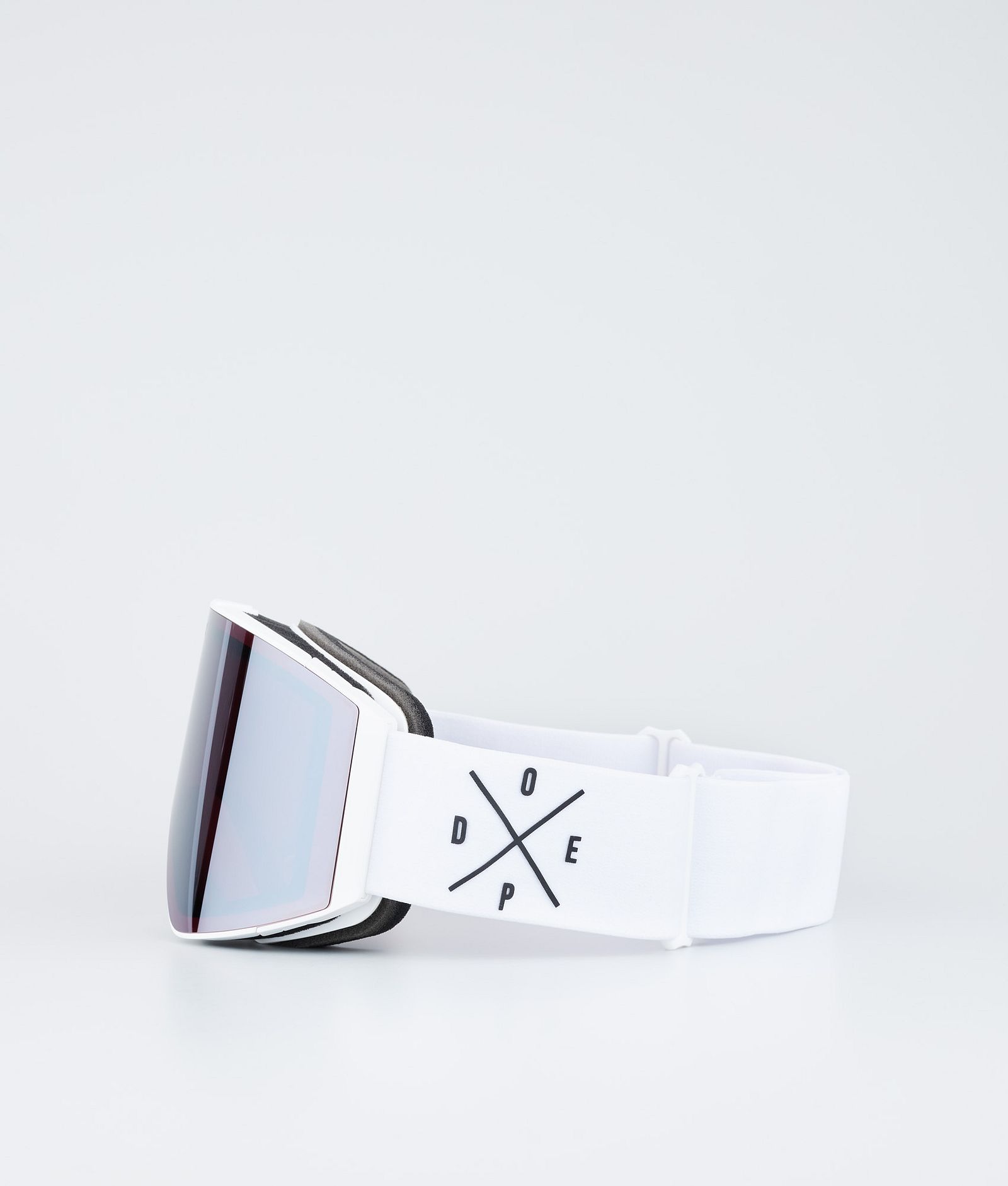 Dope Sight Skibriller White/Silver Mirror, Bilde 5 av 6