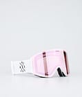 Dope Sight Skibriller White/Pink Mirror, Bilde 1 av 6