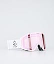 Dope Sight Skibriller Herre White/Pink Mirror