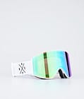 Dope Sight Skibriller White/Green Mirror, Bilde 1 av 6