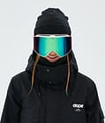 Dope Sight Skibriller White/Green Mirror, Bilde 2 av 6