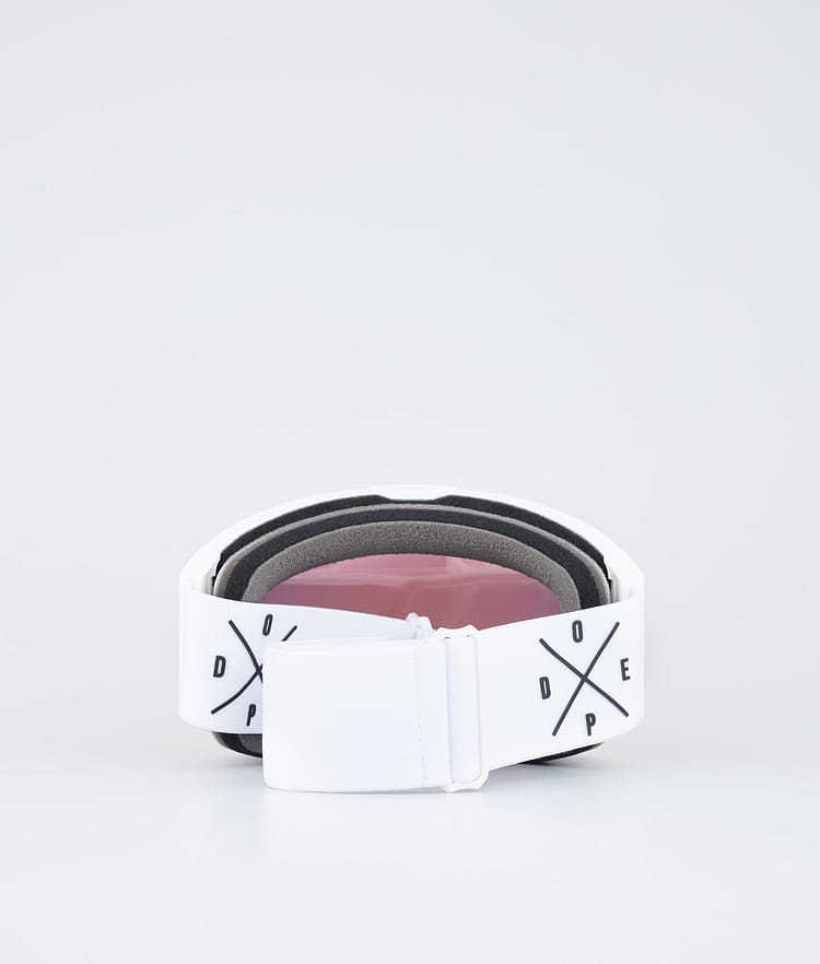 Dope Sight Skibriller White/Red Mirror, Bilde 6 av 6