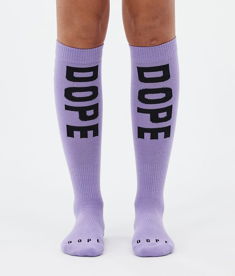 Dope Essential Skisokker Faded Violet, Bilde 1 av 3