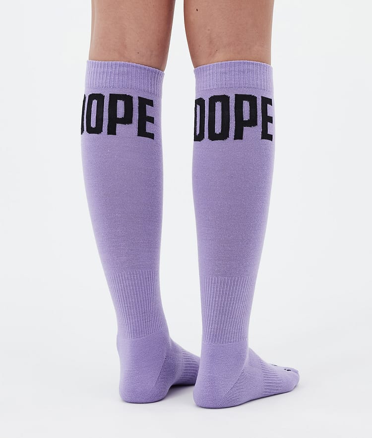 Dope Essential Skisokker Faded Violet, Bilde 3 av 3