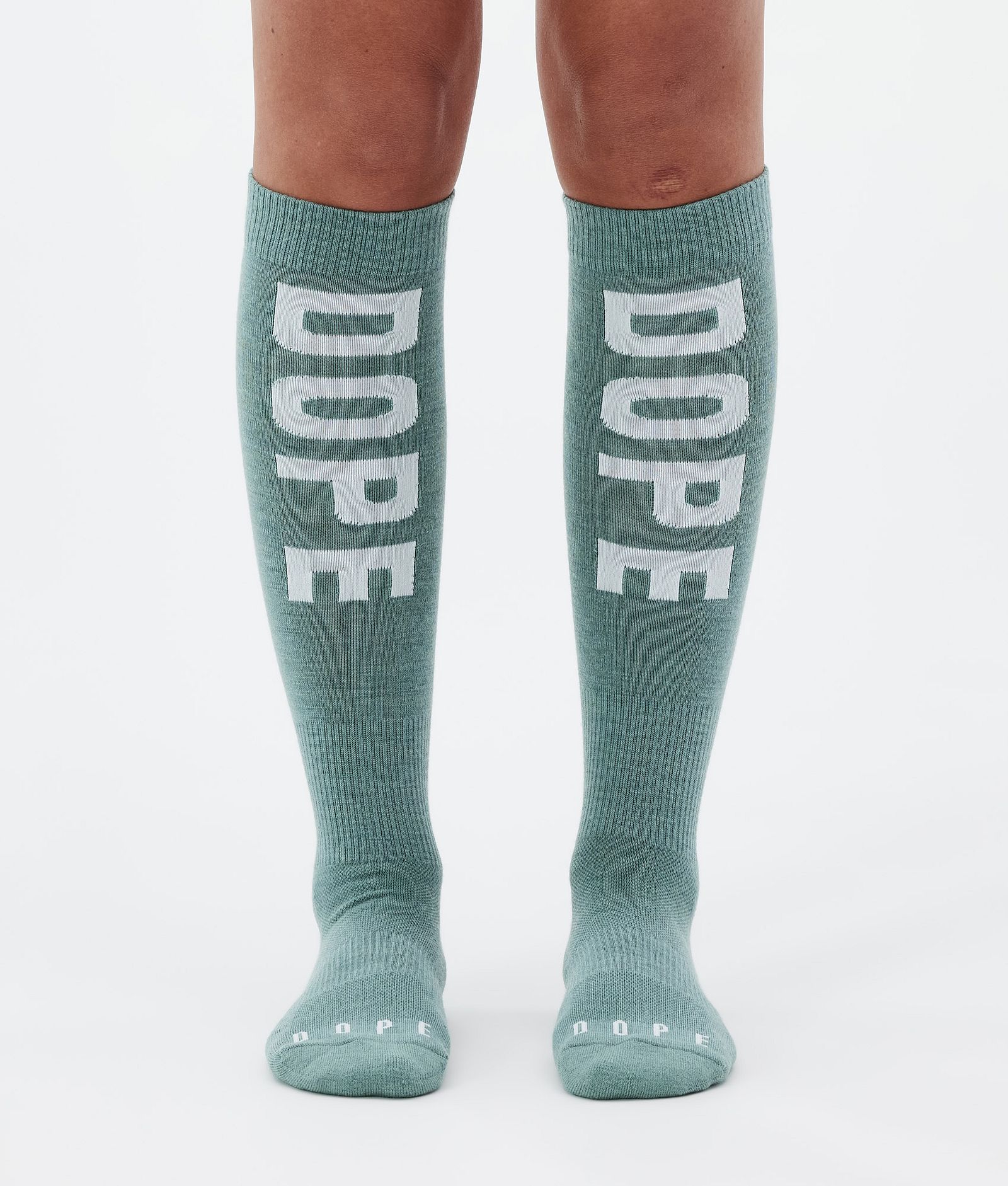 Dope Essential Skisokker Faded Green, Bilde 1 av 3