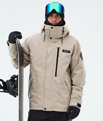Dope Blizzard Full Zip Snowboardjakke Sand